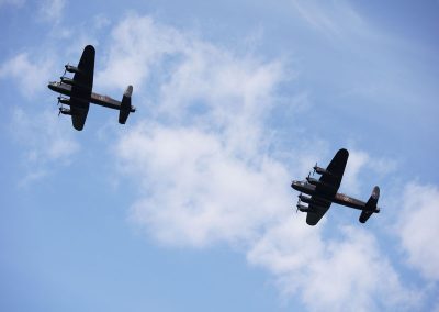 Lancaster Bombers Flypast