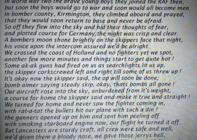 A poem about the boys of 166 Squadron by Brian Peters